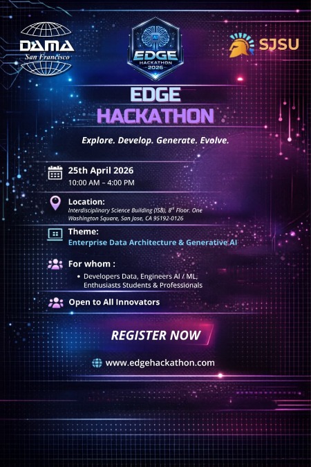 Edge Hackathon flyer Edge Hackathon flyer