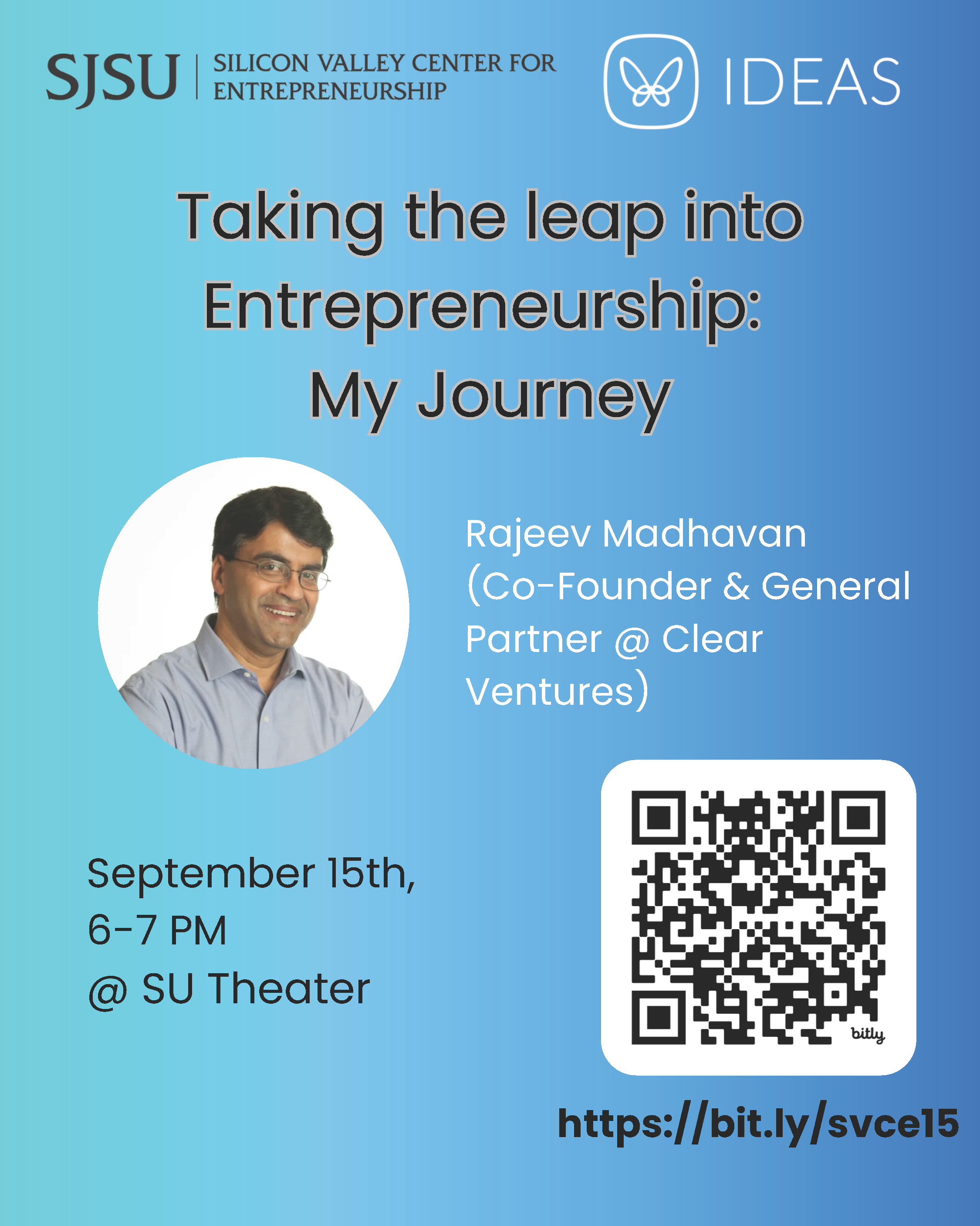 Rajeev Madhavan: Talking the leap into Entrepreneurship